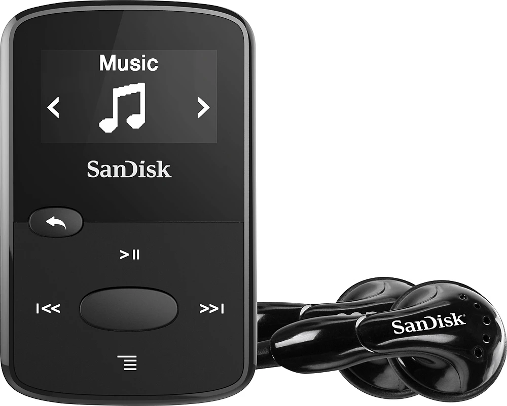 SanDisk - Clip Jam 8GB* MP3 Player - Black