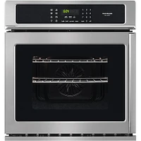 Frigidaire - Gallery Series 27" Built-In Single Electric Convection Wall Oven - Stainless Steel