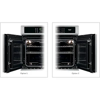 Frigidaire - Gallery Series 27" Built-In Single Electric Convection Wall Oven - Stainless Steel