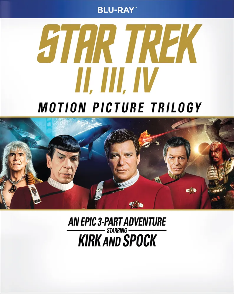 Star Trek: The Motion Picture Trilogy [Blu-ray] [3 Discs]