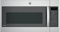 GE Profile - 1.7 Cu. Ft. Convection Over-the-Range Microwave with Sensor Cooking - Stainless Steel