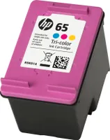 HP - 65 Standard Capacity Ink Cartridge - Tri-Color