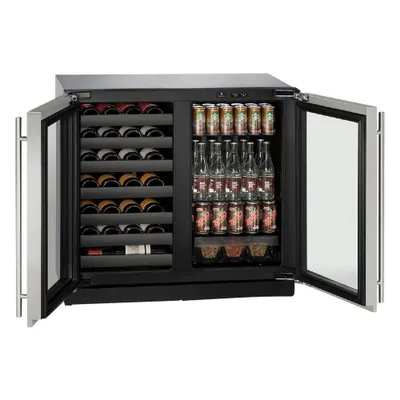 U-Line - Modular 3000 Series 31-Bottle Built-In Wine Refrigerator