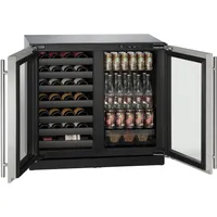 U-Line - Modular 3000 Series 31-Bottle Built-In Wine Refrigerator