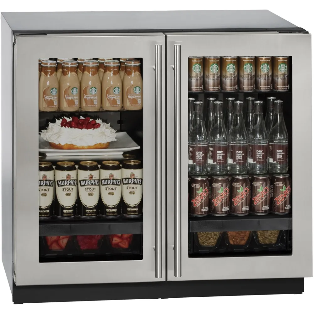 U-Line - Modular 3000 Series 6.9 Cu. Ft. Built-In Mini Fridge