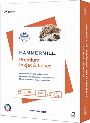 Hammermill - Premium Multipurpose 8.5" x 11" 500-Count Paper - White