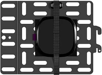 Sanus - Streaming Media Panel for Most Small Devices up to 3 lbs- Compatible with Most TVs - Black