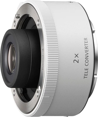 Sony - 2.0x Teleconverter Lens for Select Lenses - White