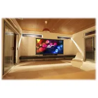 Elite Screens - Screens 116" Projector Screen - Black