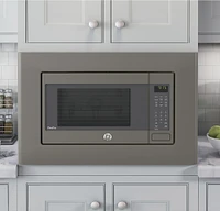 GE - 29.8" Trim Kit for Microwaves - Slate