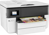 HP - OfficeJet Pro 7740 Wireless All-In-One Inkjet Printer - White