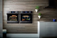 Samsung - 30" Single Wall Oven with Flex Duo, Steam Cook and WiFi