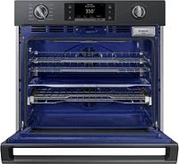 Samsung - 30" Single Wall Oven with Flex Duo, Steam Cook and WiFi