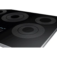 Samsung - 30" Electric Cooktop with WiFi and Rapid Boil