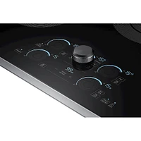 Samsung - 30" Electric Cooktop with WiFi and Rapid Boil