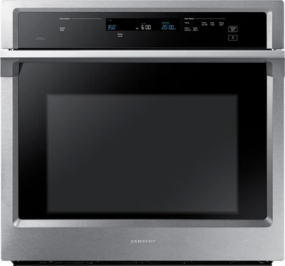 Samsung - 30" Single Wall Oven with Steam Cook and WiFi