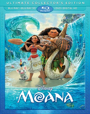 Moana [Includes Digital Copy] [3D] [Blu-ray/DVD] [Blu-ray/Blu-ray 3D/DVD] [2016]