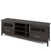 CorLiving - Jackson Extra Wide TV Stand, for TVs up to 85" - Espresso