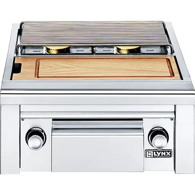 Lynx - Double Side Burner - Stainless Steel