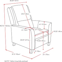 CorLiving - Kate Recliner