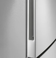 Haier - 15 Cu. Ft. Bottom-Freezer Refrigerator - Stainless Steel