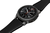 Samsung - Geek Squad Certified Refurbished Gear S3 Frontier Smartwatch 46mm Stainless Steel - Black