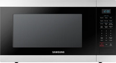 Samsung - 1.9 Cu. Ft. Countertop Microwave with Sensor Cook - Stainless Steel