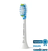 Philips Sonicare - Premium Plaque Control Brush Heads (4-Pack) - White