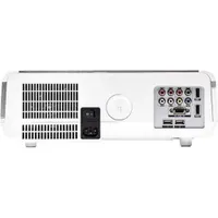 Backyard Theater Systems - Savi 720p LED Projector with SilverScreen™ Recreation Series Theater System - White