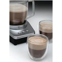 Capresso - froth MAX Automatic Milk Frother - Silver/Black