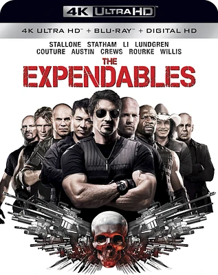 The Expendables [Includes Digital Copy] [4K Ultra HD Blu-ray/Blu-ray] [2010]