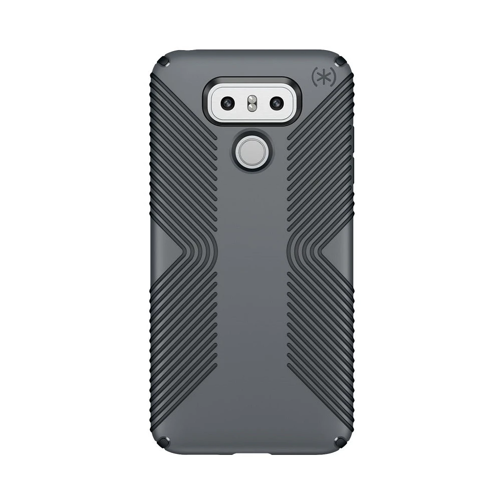 Speck - Presidio GRIP Case for LG G6 - Graphite gray/charcoal gray