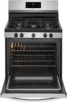 Frigidaire - Self-Cleaning Freestanding Gas Range - Stainless Steel