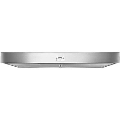 Whirlpool - 24" Convertible Range Hood - Stainless Steel