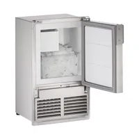 U-Line - Marine Series 15.9" 22.9-Lb. Freestanding Icemaker