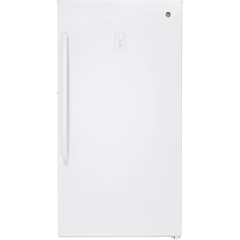 GE - Cu. Ft. Frost-Free Upright Freezer