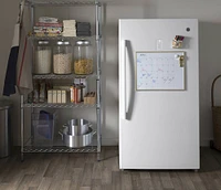 GE - Cu. Ft. Frost-Free Upright Freezer