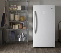 GE - Cu. Ft. Frost-Free Upright Freezer