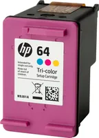 HP - 64 Standard Capacity Ink Cartridge - Tri-Color