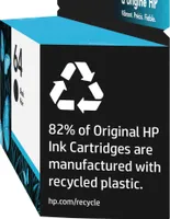 HP - 64 Standard Capacity Ink Cartridge - Black