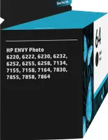 HP - 64 Standard Capacity Ink Cartridge - Black