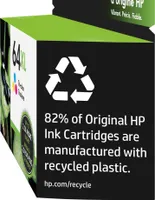 HP - 64XL High-Yield Ink Cartridge - Tri-Color