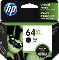 HP - 64XL High-Yield Ink Cartridge - Black