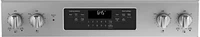 GE - 5.3 Cu. Ft. Slide-In Electric Range - Stainless Steel