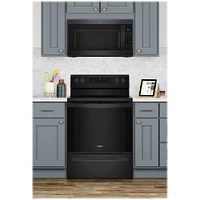 Whirlpool - 5.3 Cu. Ft. Freestanding Electric Range - Black