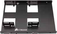 CORSAIR - Dual SATA Drive Enclosure for 2.5" Solid-State Drives - Black