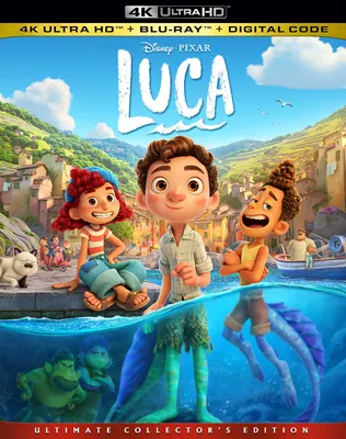 Luca [Includes Digital Copy] [4K Ultra HD Blu-ray/Blu-ray] [2021]