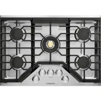 Monogram - 30" Built-In Gas Cooktop with 5 burners - Stainless Steel