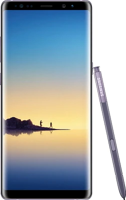 Samsung - Geek Squad Certified Refurbished Galaxy Note8 4G LTE with 64GB Memory Cell Phone (Unlocked) - Orchid Gray
