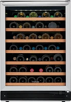 Frigidaire - Gallery Series 52-Bottle Wine Cooler - Stainless Steel
